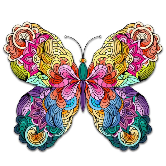 Butterfly Colorful Edition palapeli